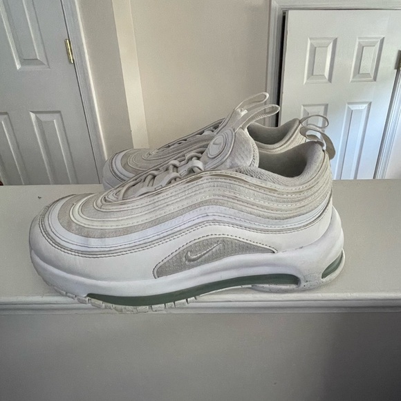 Size 13 pre school Nike air max 97 all white - Picture 4 of 7